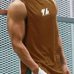 Men Logo Print Round-Neck Vest-image-95