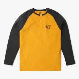 Boys Relaxed Fit Henley T-Shirt-image-94