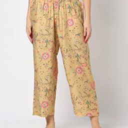 Women Floral Print Pants-image-8
