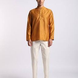 Slim Fit Short Kurta-image-2