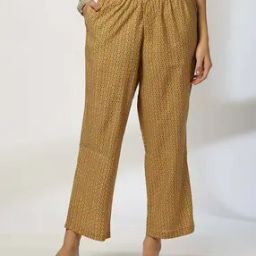 avaasa mix n' match Women Geometric Print Regular Fit Palazzos-picture-37
