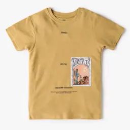 Boys Typographic Relaxed Fit Crew-Neck T-Shirt-image-27