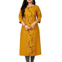 Embroidered Straight Kurta-image-28