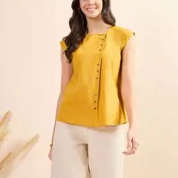 Women Regular Fit Round-Neck Top -image-72