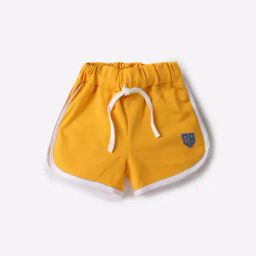 game begins Logo Print Shorts with Contrast Taping image 1