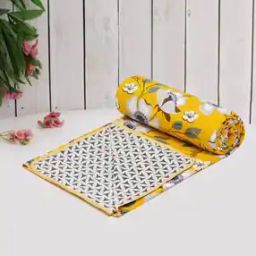 Floral Print Reversible Double Dohar-17