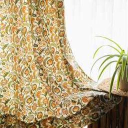 Pack of 2 Floral Print Door Curtains-image-19