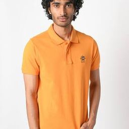 Logo Embroidered Slim Fit Polo T-shirt-image-72