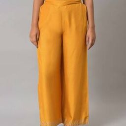 Women Regular Fit Palazzos with Embroidery-image-27