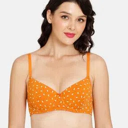 rosaline Floral Print T-Shirt Bra-picture-12