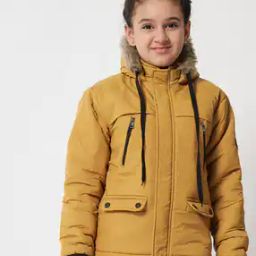 Puffer Jacket with Pockets-75
