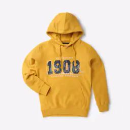 Logo Print Hoodie with Kangaroo Pocket-image-28