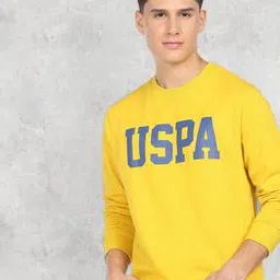 u.s. polo assn. Brand Print Crew-Neck Sweatshirt-picture-43
