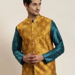 Nehru Jacket with Mandarin Collar-image-34
