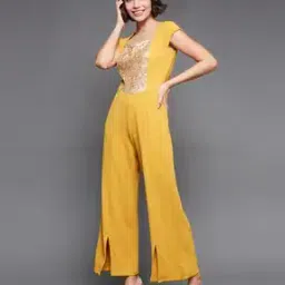 Embellished Jumpsuits with Cap Sleeves-image-29