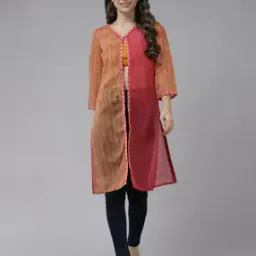 Striped Shrug with Button-Loop Closure-17