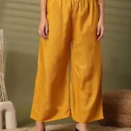clora creation Women Palazzos with Elasticated Waist-picture-1