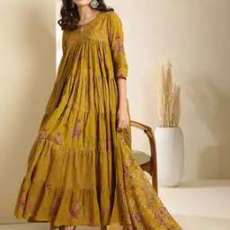 Women Anarkali Kurta Set-picture-15