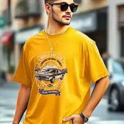 Men Graphic Loose Fit T-shirt-picture-21
