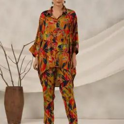 Women Floral Print 2-Piece Suit Set-image-53