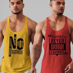 Men Typographic Vest Pack Of 2-image-13