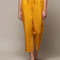 Women Straight Fit Pants with Insert Pockets-picture-18