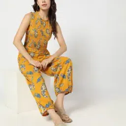 Women Printed Top with Pants-image-8