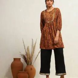 Women Paisley Print A-Line Tunic-image-27