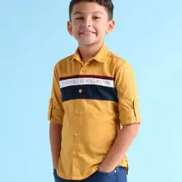 Boys Striped Regular Fit Shirt-11