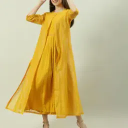 biba Round-Neck Fit & Flare Dress with Jacket-picture-6