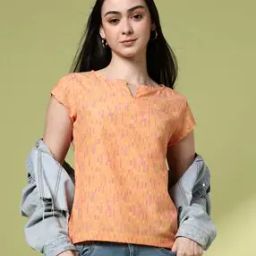 Women Printed Relaxed Fit Cotton Tunic-picture-45