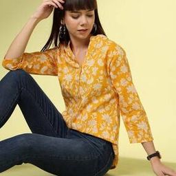 Women Floral Print Regular Fit Top-picture-52