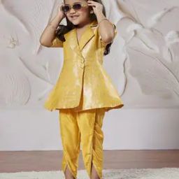 Embroidery Kurta with Bottomwear-image-2