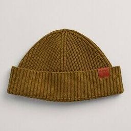 gant Men Ribbed Beanie with Upturned Hem-picture-44