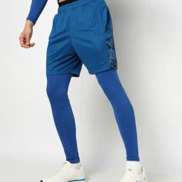umbro Men Core Power Fitted Tights with Logo Print image 1