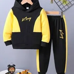 hikuj Boy Colourblock T-Shirt & Pants Set-picture-11