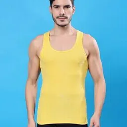 trudam Men Round-Neck Vest with Stitch Detail-picture-38
