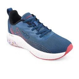 Campus Unisex Kids Red Mesh Sports Running Shoes-7