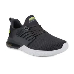 Campus Men Grey Mesh Running Marking Shoes-2