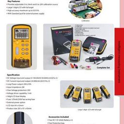 generic V&A Volt/mA Calibrator VA700 Measurement & Analysis Instruments MiliVolt MiliAmp Source and Sink image 5