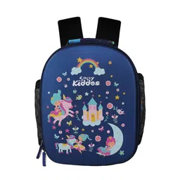Smily Kiddos Kids Violet & Pink Graphic Printed Backpack With Compression Straps-55