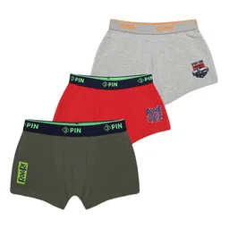 3PIN Boys Pack of 3 Assorted Trunks-58