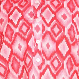 BLOCKS OF INDIA Printed Kaftan Tunic With Trousers image 3