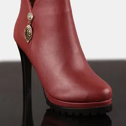 BuckleUp Women Heeled Mid-Top Regular Boots-picture-27
