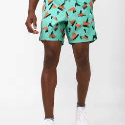 Reebok Men Printed Sports Shorts-image-1