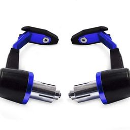 SGTB Handlebar Clutch Brake Levers Guard Hand Protector for Bikes Benelli 300 600 MT 15 MT 09 Triumph Speed Scrambler R15 V3 V4 Hero Mavrick Xtreme Enfield Interceptor Continental GT Blue image 1