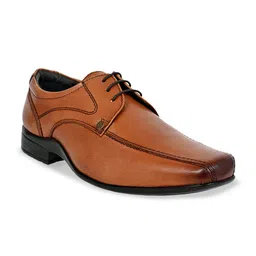 HX London Men Memory Foam Insole Leather Formal Derbys-image-24