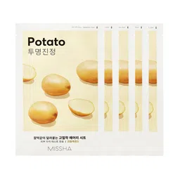 MISSHA Set Of 5 Airy Potato Sheet Masks-26