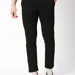 Basics Men Tapered Fit Chinos Trousers-picture-17