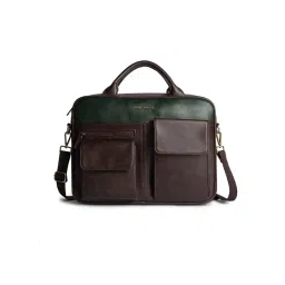Gauge Machine 16 Brown Laptop Bag-picture-0